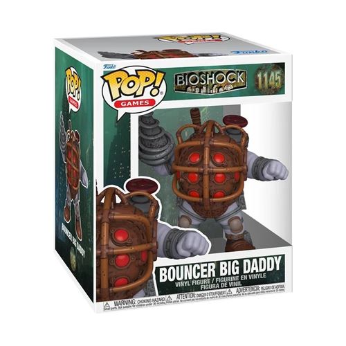 Figura Funko Super Bioshock Bouncer Big Daddy 15cm - Figura grande