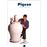 Pingeon sculptures de bande dessine