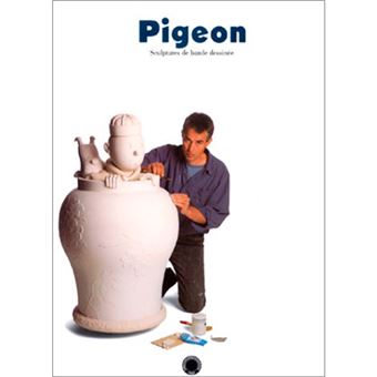 Pingeon sculptures de bande dessine