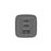 Cargador compacto de pared WeFix Pro GaN 65W 2x USB-C + USB-A Gris