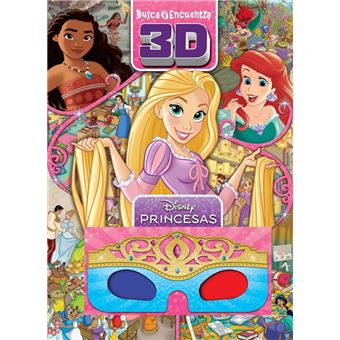 Busca Y Encuentra 3D Princesas Disney