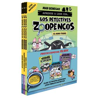 Pack Aprende a leer con... ¡Los Detectives Zoopencos! 7, 8 y
