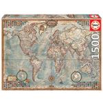Puzzle Educa El Mundo, Mapa Político 1500 piezas