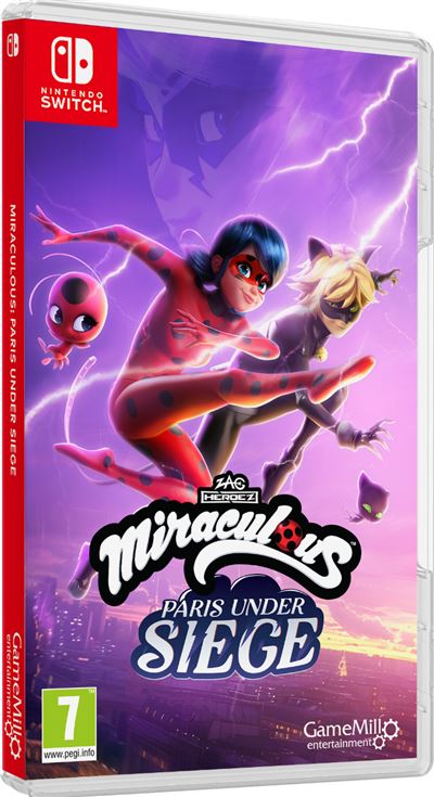 Meridiem Miraculous Paris Under Siege Nintendo Switch