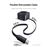 Cargador inalámbrico Baseus Picogo 2-in-1 MagSafe Qi2 67W Negro