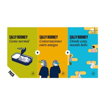 Estuche Sally Rooney (contiene: Gente normal | Conversaciones entre amigos | Dónde estás, mundo bello) - 1