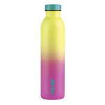 Botella Istotérmica Milan Serie Sunset Rosa/amarillo Acero Inoxidable 591ml