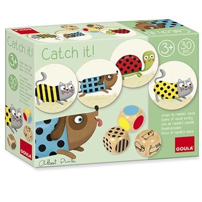 Catch It Diset juguete 9553446 goula juego preescolar de agilidad visual partir 3