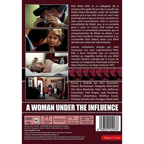 Una mujer bajo la Influencia - DVD - John Cassavetes - Peter Falk