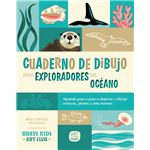 Cuaderno de dibujo para exploradores del océano