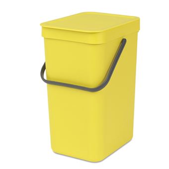 Cubo de basura Brabantia Sort & Go 12 L Amarillo