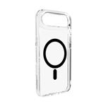 Funda de Silicona TPU+PC con MagSafe Puro Lite Mag Transparente y negro para iPhone 17 Air