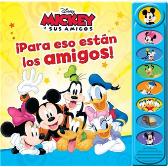 Para Eso Estan Los Amigos-Mickey 8 Botones