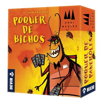Juego de cartas póquer de bichos