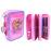 Estuche Patrulla Canina Skye Glitter 3 pisos rosa_0