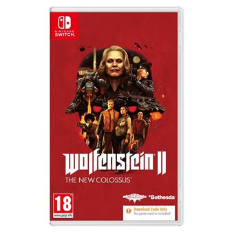 Wolfenstein II: The New Colossus Nintendo Switch - Código de descarga