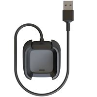 Cable de carga Fitbit para Smartwatch Versa Negro