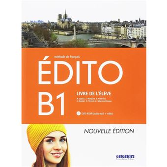 Edito B1 Eleve+Dvd Rom Ed.18