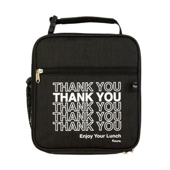 Bolsa porta tupper - Patrón Thank you