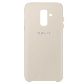 Funda Samsung Layer Cover Galaxy J6 Plus Dorado para teléfono móvil - Fnac