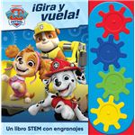 Gira Y Vuela- Libro Steam Con Engranajes Patrulla Canina