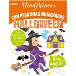 Mindfulness Con Pegatinas Numeradas: Halloween