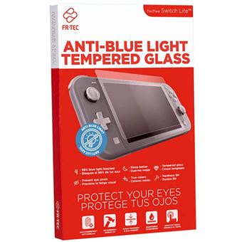 Cristal Templado con Filtro Luz Azul para Nintendo Switch