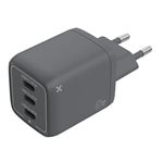 Cargador compacto de pared WeFix Pro GaN 67W USB-C Gris
