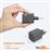 Cargador compacto de pared WeFix Pro GaN 67W USB-C Gris