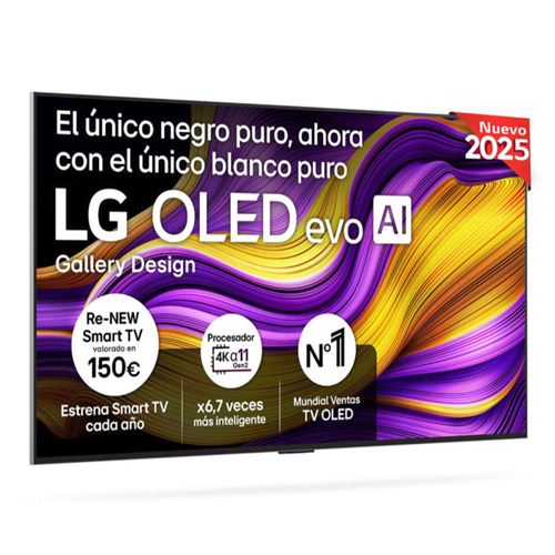 Tv Oled Lg 65" 65g54lw Evo Ai 4k 2025 Smart Tv