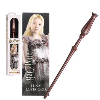Réplica Harry Potter: Varita Luna Lovegood + Marcapáginas