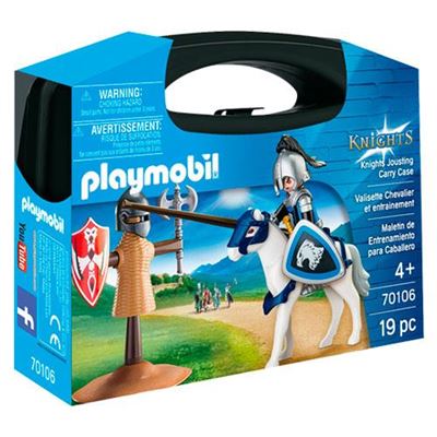 Playmobil History Maletín de entrenamiento para caballero