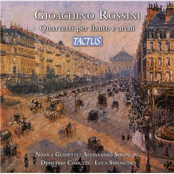 Gioachino Rossini: Quartetti Per Flauto E Archi - CD