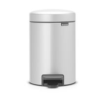 Cubo de basura con pedal Brabantia NewIcon 3 L Acero inoxidable