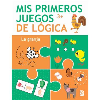 Mis Primeros Juegos De Lógica +3 La Granja - 1