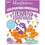 Mindfulness Con Pegatinas Numeradas: Tiernas Criaturas