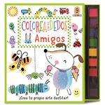 Colorea con tus dedos-amigos