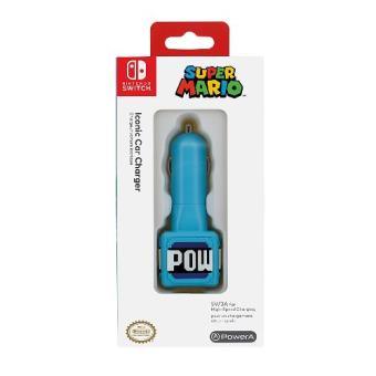 Cargador coche Super Mario Nintendo Switch