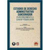 Estudios de Derecho administrativo sancionador en reconocimi