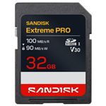 Tarjeta de memoria SD SanDisk Extreme PRO 32GB