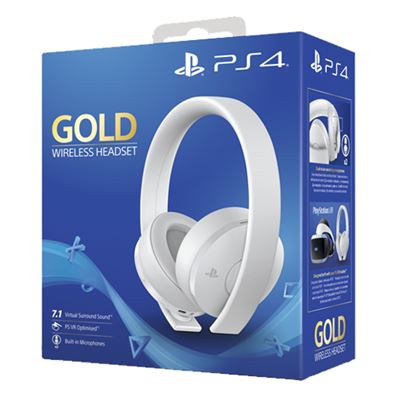 Auriculares Wireless Sony Oro - Blanco PS4