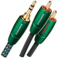 Cable de audio AudioQuest Evergreen 2 x RCA 3.5 mm 1,5 m