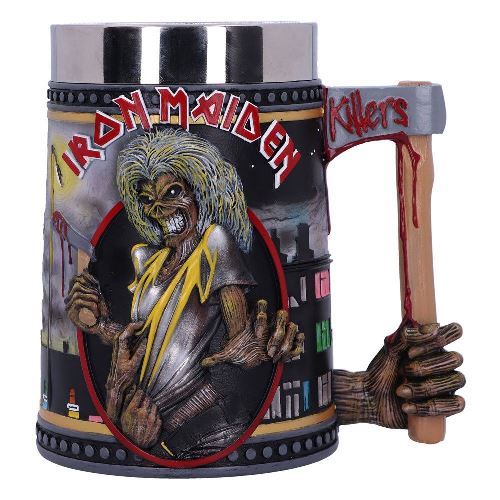 Default Constructor Jarra De Metal Iron Maiden Killers 15 Cm