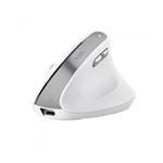 Ratón ergonómico inalámbrico Trust Bayo II Blanco
