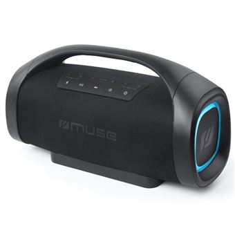 Altavoz portátil Muse M-980 Bluetooth 300W LED Negro