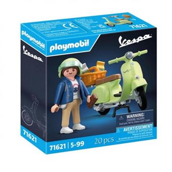 Playmobil 71621 Vespa 150 Sprint Veloce de 1969 verde claro - 1