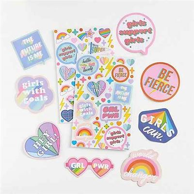 Girl power sticker album