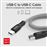 Cable de carga magnético SBS USB-C 60W 1m