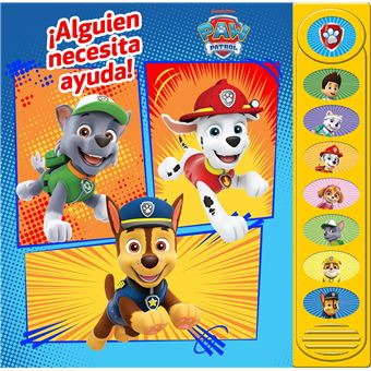 Alguien Necesita Ayuda-Patrulla Canina 8 Botones