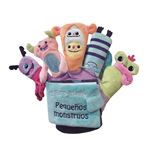 Pequeños Monstruos (Libro Guante Con Títeres De Dedo)